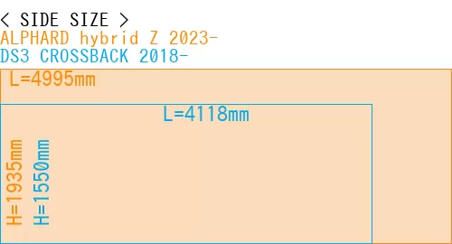 #ALPHARD hybrid Z 2023- + DS3 CROSSBACK 2018-